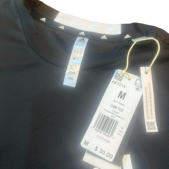 Men's NWT Adidas Aeroready Performance Training T-Shirt Size Medium - Picture 4 of 4